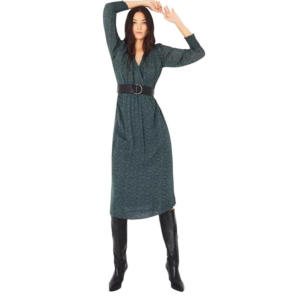 Ba&Sh Elegant Patterned Dress